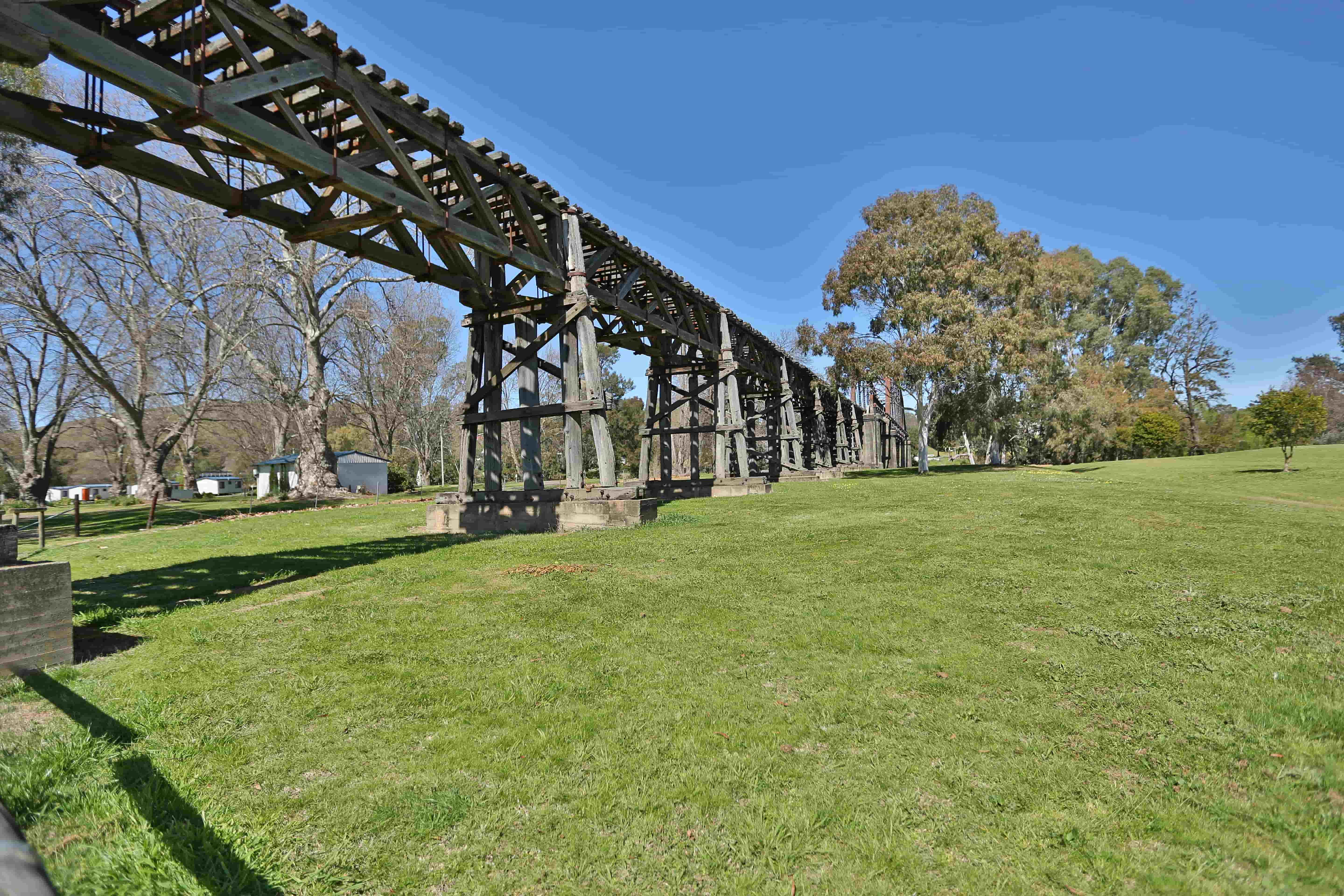 Gundagai bridge, a short drive from Elm Cottage